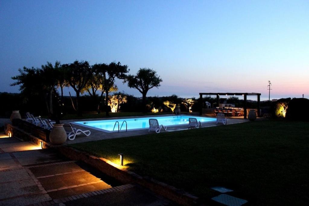 Clicksardegna Villa Emanuel Ad Alghero Con Vista Mare Spettacolare, Piscina Indipendente Per 8 Persone エクステリア 写真