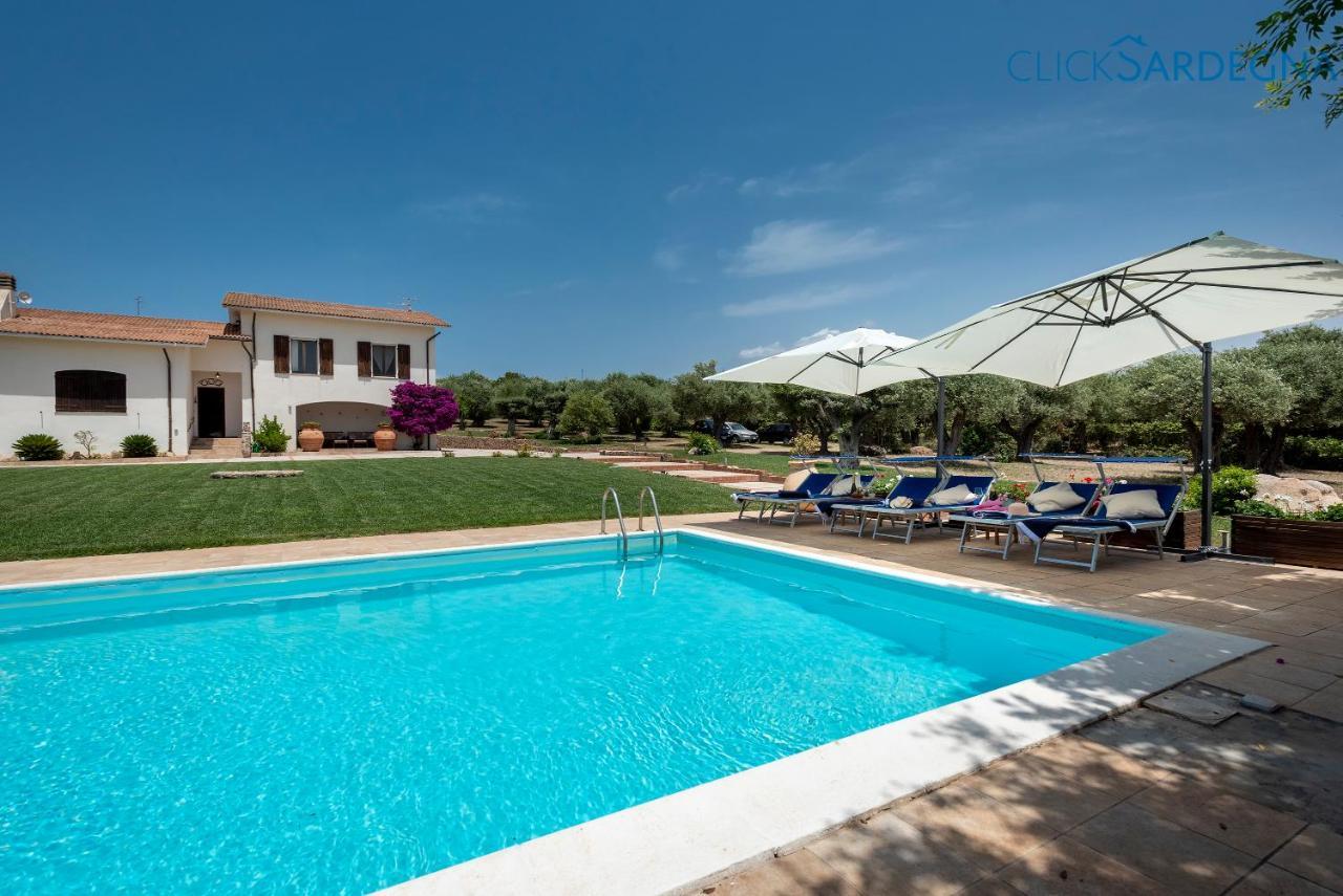 Clicksardegna Villa Emanuel Ad Alghero Con Vista Mare Spettacolare, Piscina Indipendente Per 8 Persone エクステリア 写真