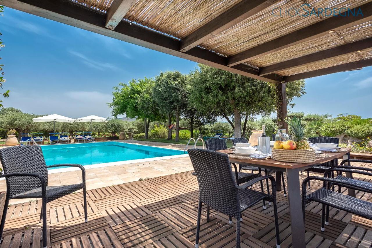 Clicksardegna Villa Emanuel Ad Alghero Con Vista Mare Spettacolare, Piscina Indipendente Per 8 Persone エクステリア 写真